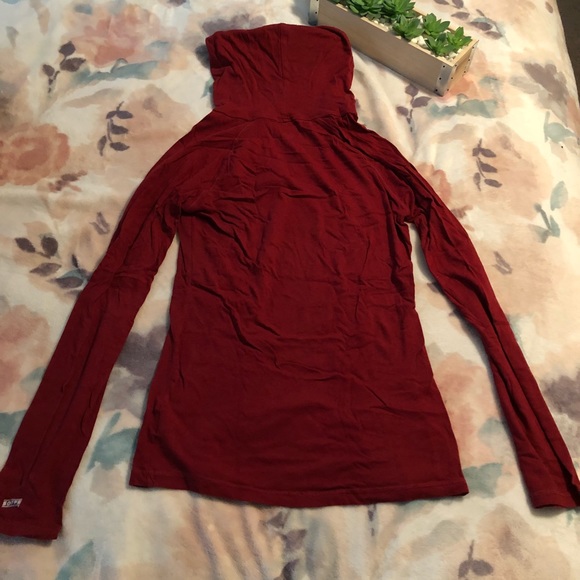 Gamecock Garnet Hooded long sleeve t shirt - Picture 4 of 6